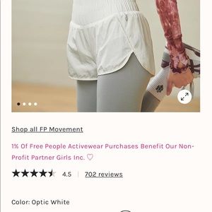 Free people The way home short in color papaya